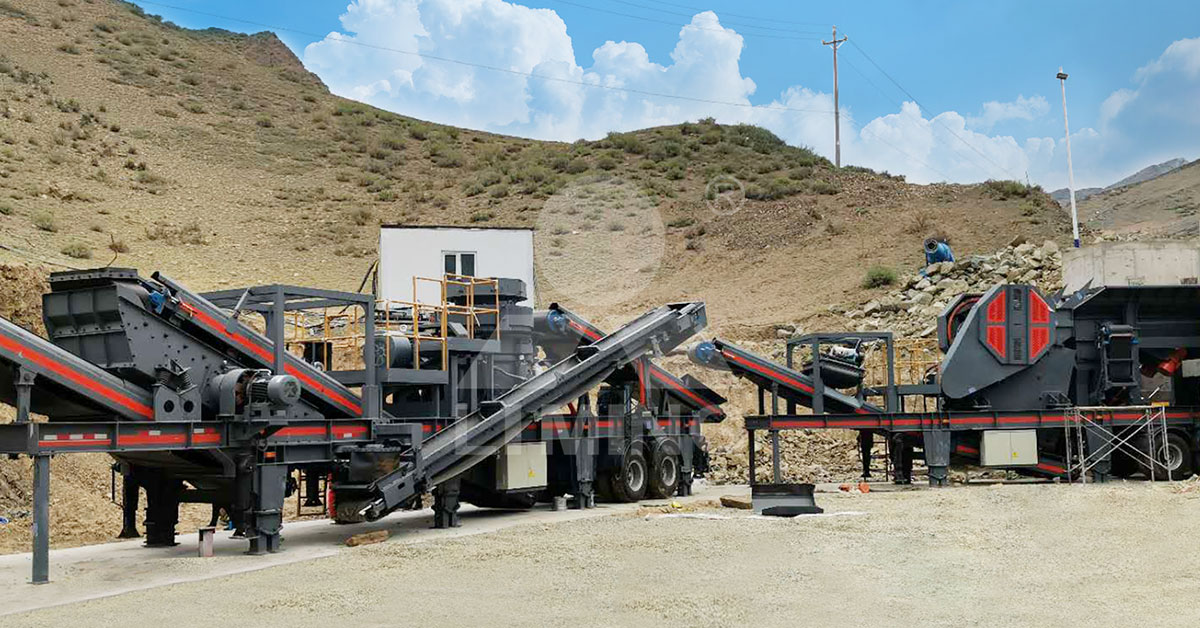 mobile stone crusher