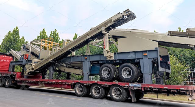 mobile crusher machine
